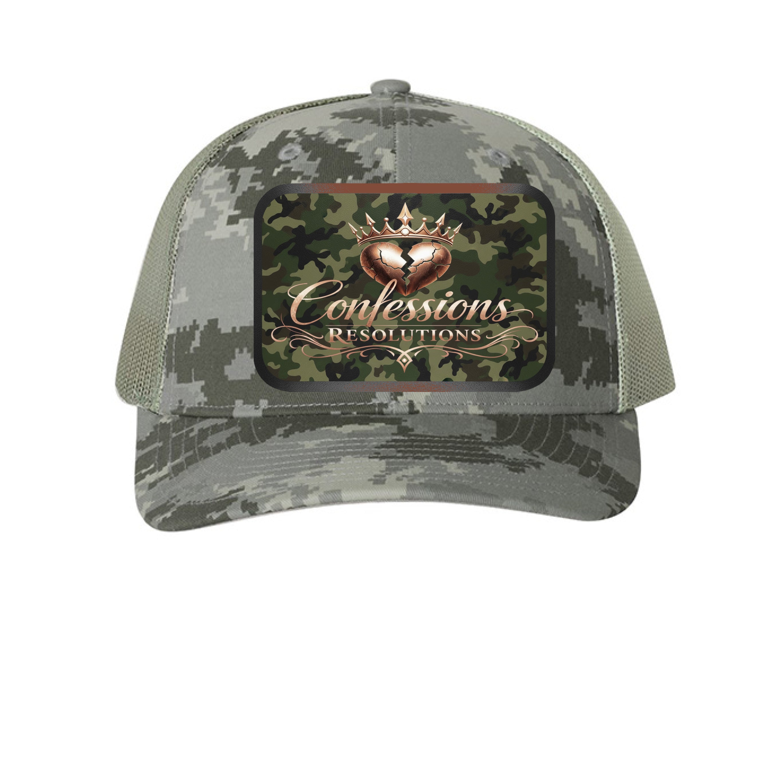 Military Digital Camo/ Light Green - FRONT