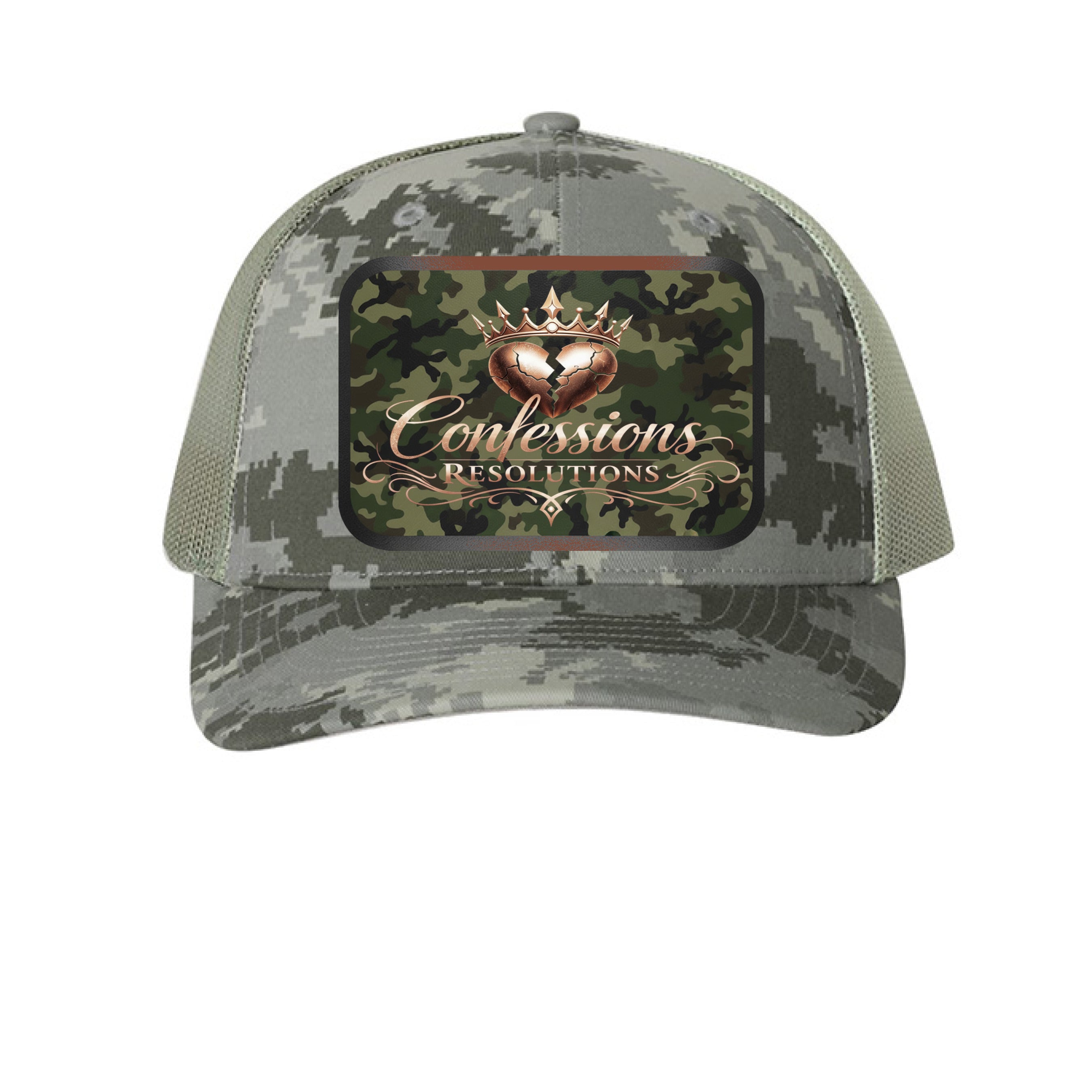 Military Digital Camo/ Light Green - FRONT