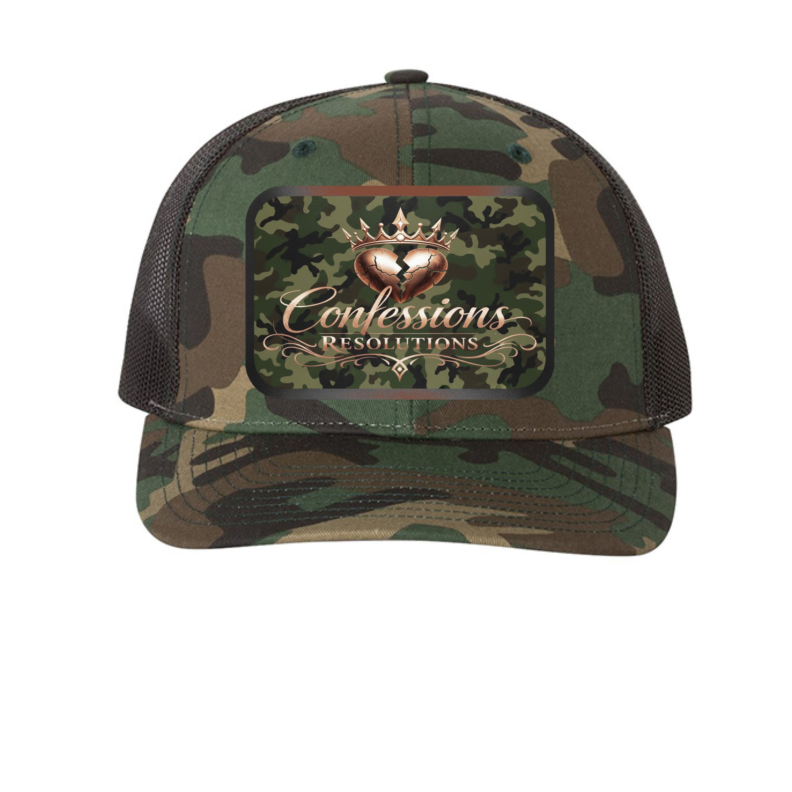 Army Camo/ Black - FRONT