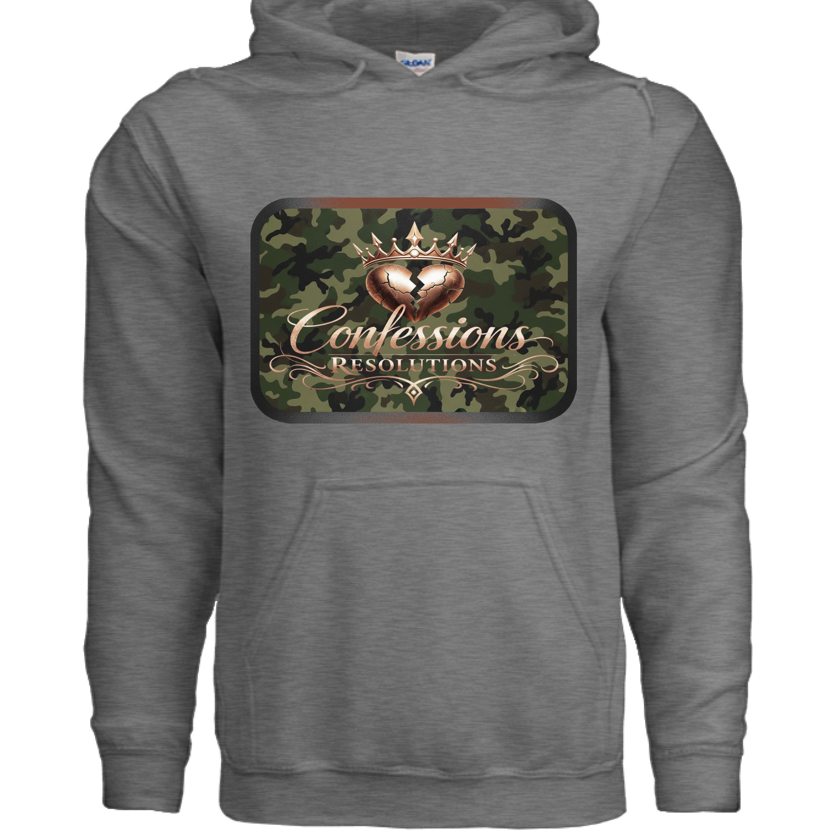 GRAPHITE HEATHER - FRONT